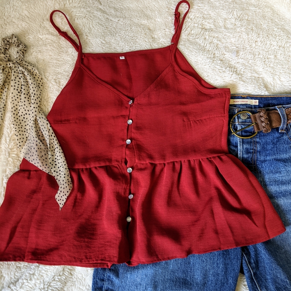 Peplum Tank